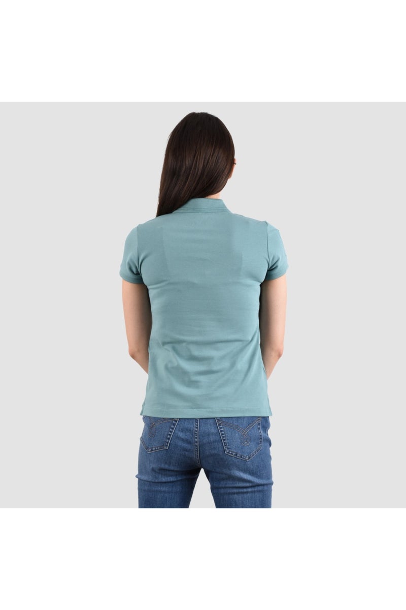 GIORDANO Women's Green Polo Shirt - Size M - Image 5